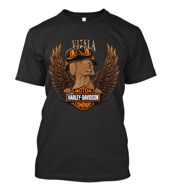Harley Davidson Vizsla Wings Motor Company T-Shirt
