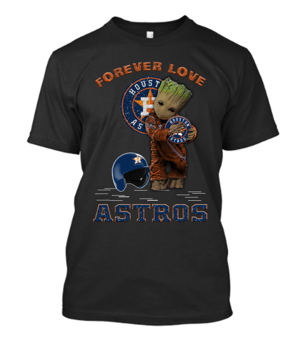 Forever Love Houston Astros MLB Fans Groot T-Shirt