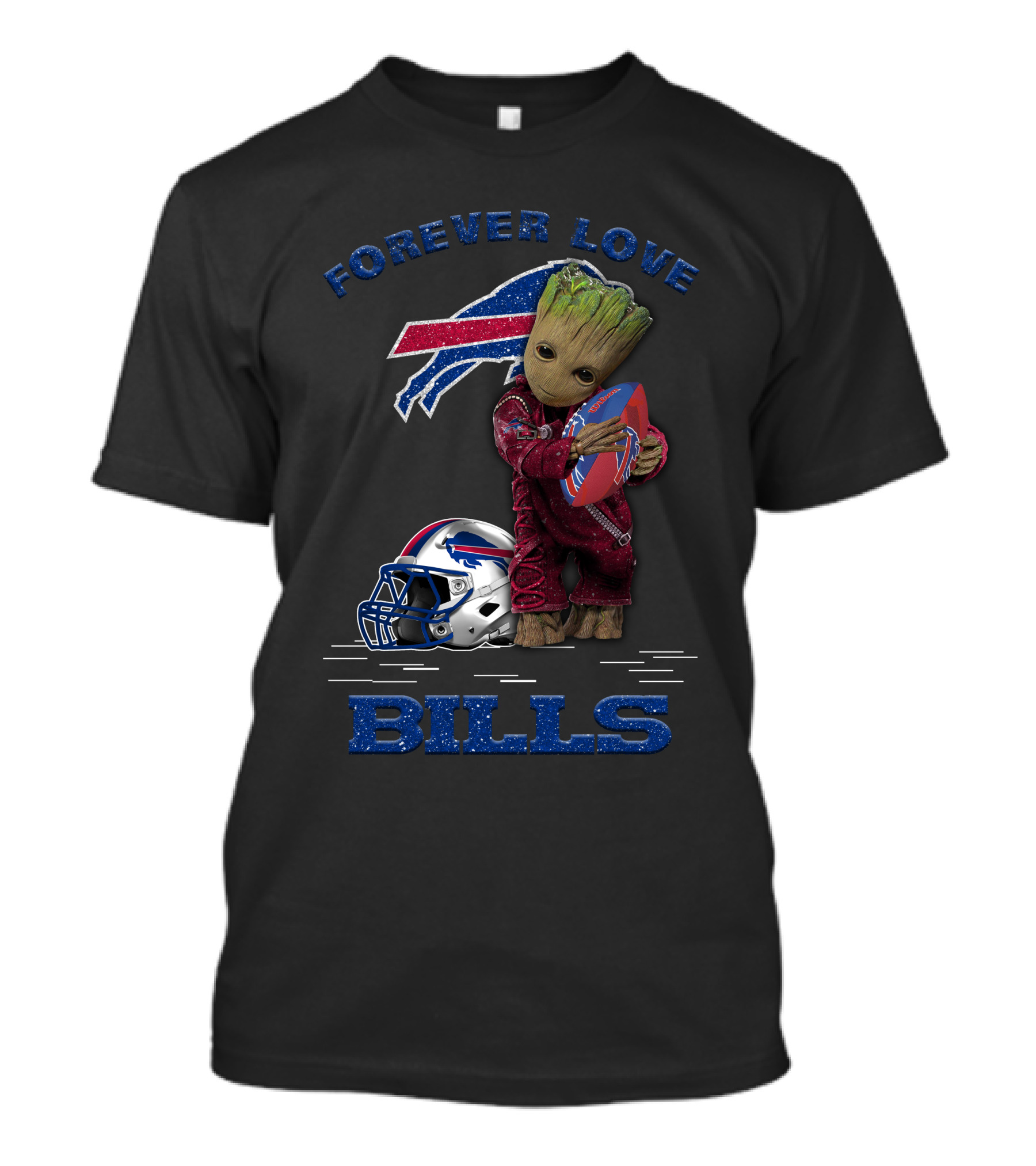 Forever Love Bills Groot Buffalo Bills Football T-Shirt
