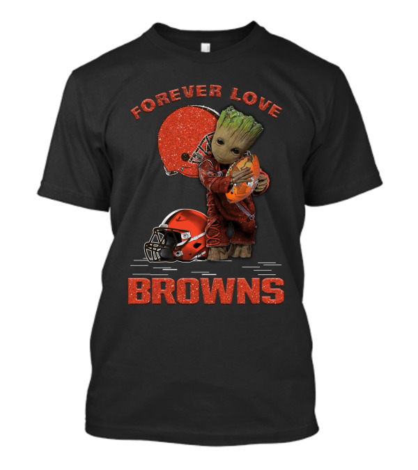 Forever Love Browns Groot Football T-Shirt