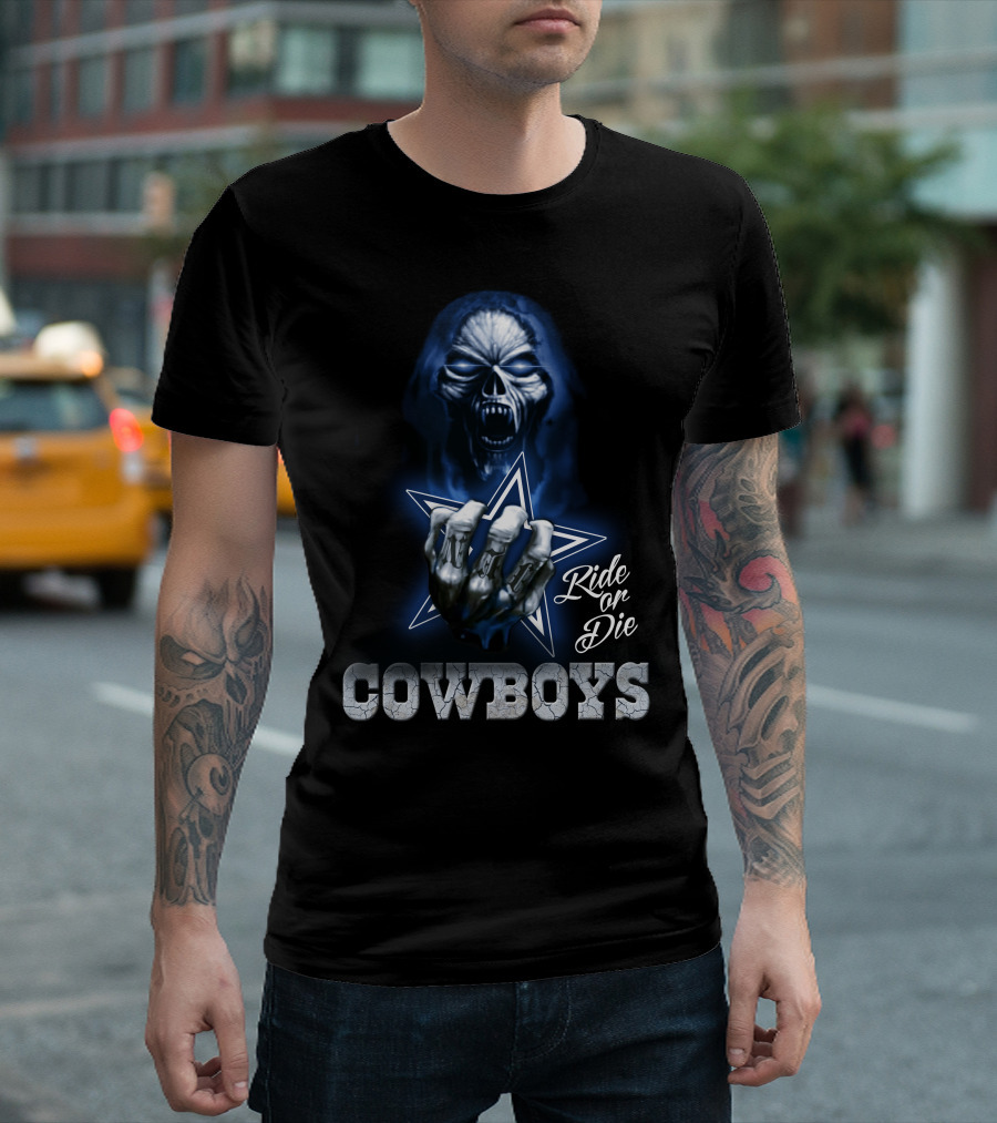 Ride Or Die Cowboys Nfl Dallas T-Shirt