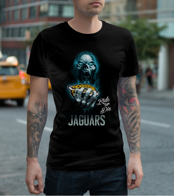 Jaguars Ride Or Die Nfl Jacksonville Jaguars 146 Hd0015 T-Shirt