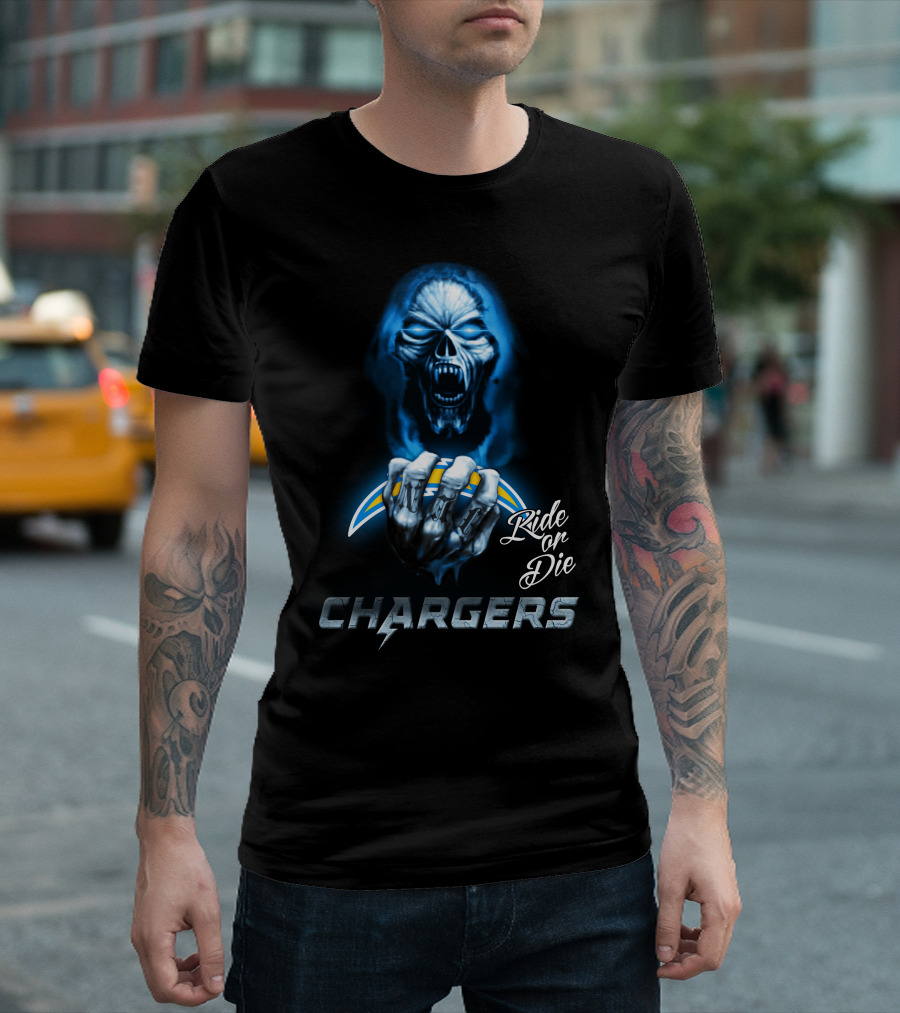 Ride Or Die Chargers Nfl Los Angeles T-Shirt