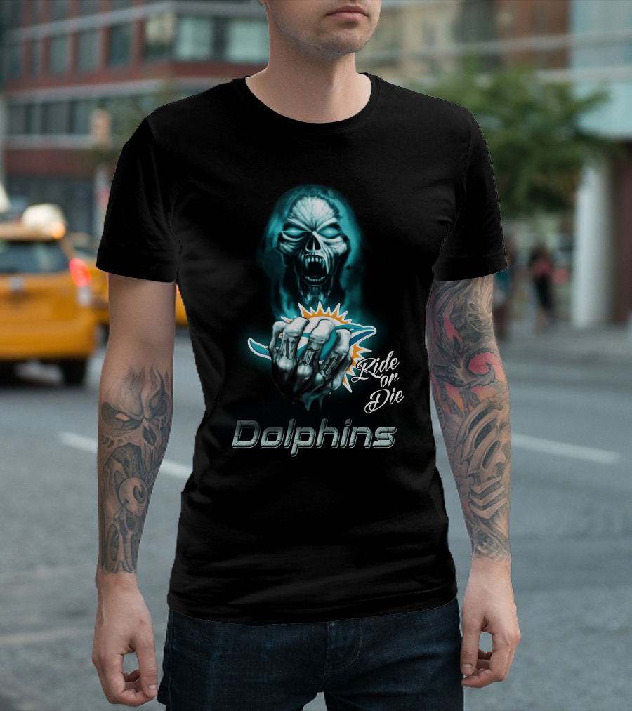 Ride Or Die Miami Dolphins Nfl T-Shirt