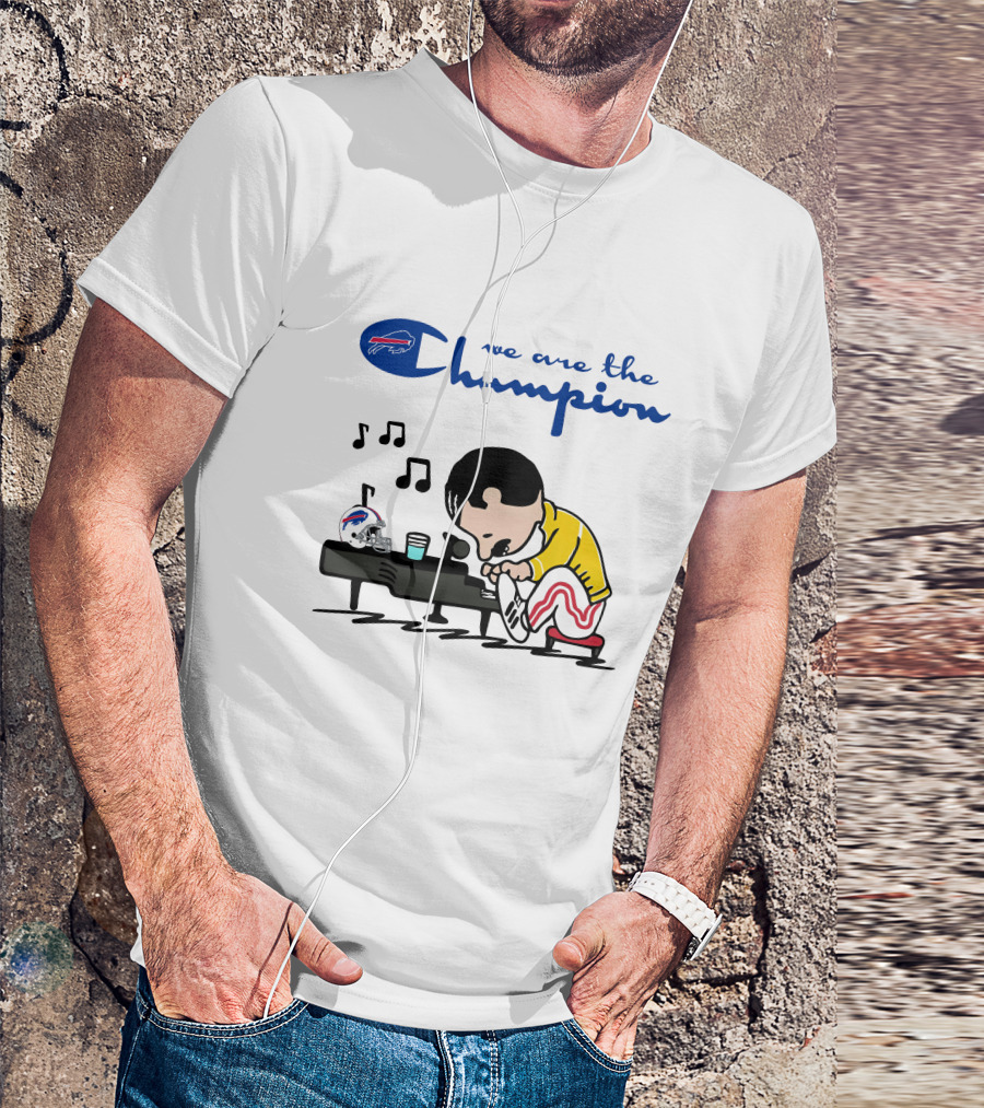 We Are The Champion Buffalo Bills US BB2084 Football Fan T-Shirt