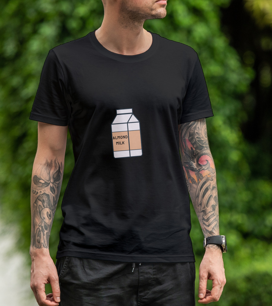 My Almond Milk Frees All The Cows From The Yard Almond Milk Carton T-Shirt
