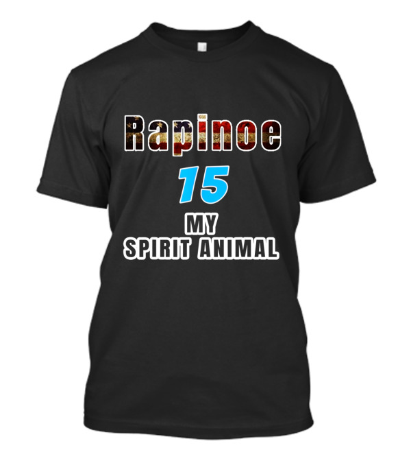 Rapinoe 15 My Spirit Animal Soccer T-Shirt