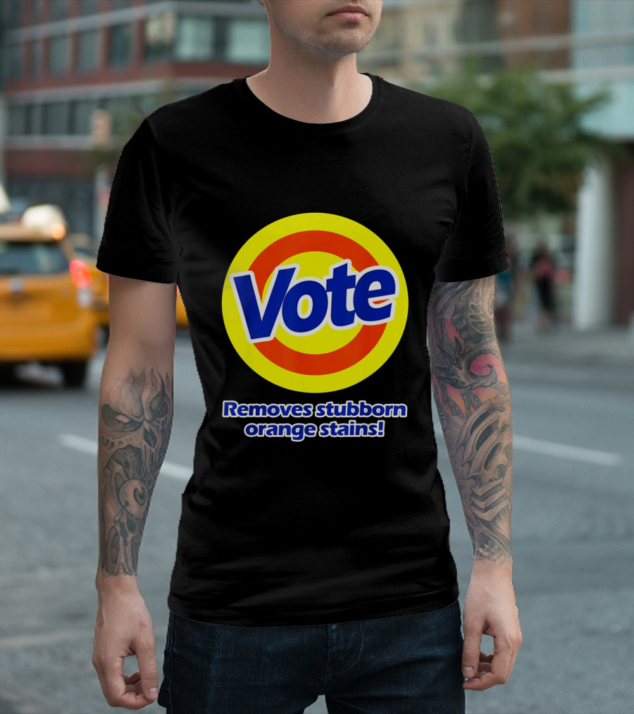 Vote Removes Stubborn Orange Stains Iconic T-Shirt