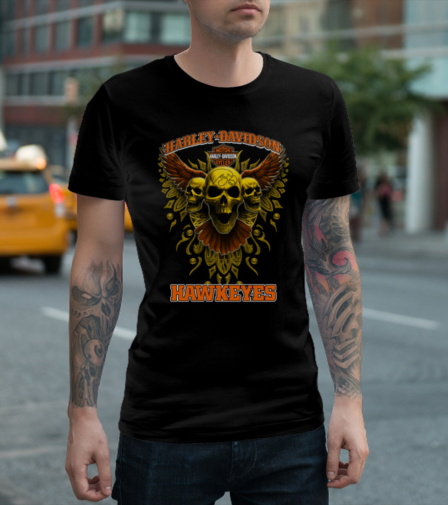 Harley Davidson Hawkeyes T-Shirt