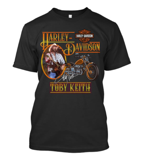 Harley Davidson Toby Keith Motorcycles Signature T-Shirt