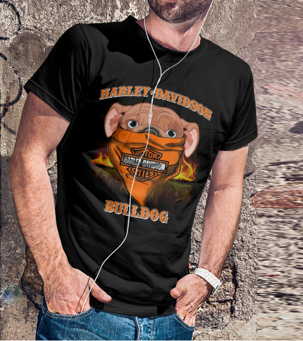 Harley Davidson Bulldog Motor Cycles T-Shirt
