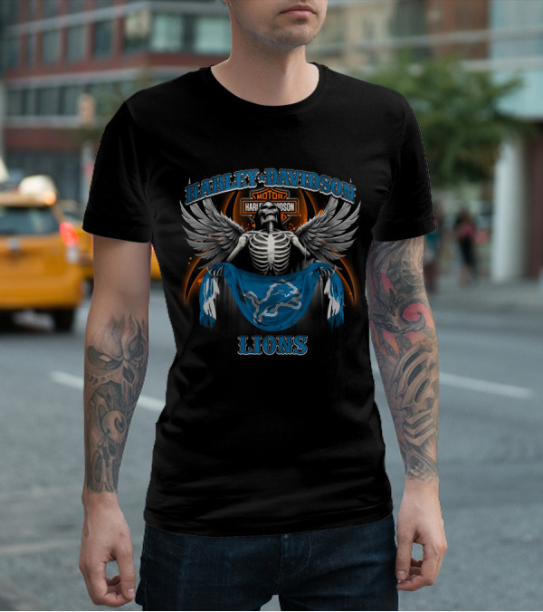 Harley Davidson Motor Lions T-Shirt