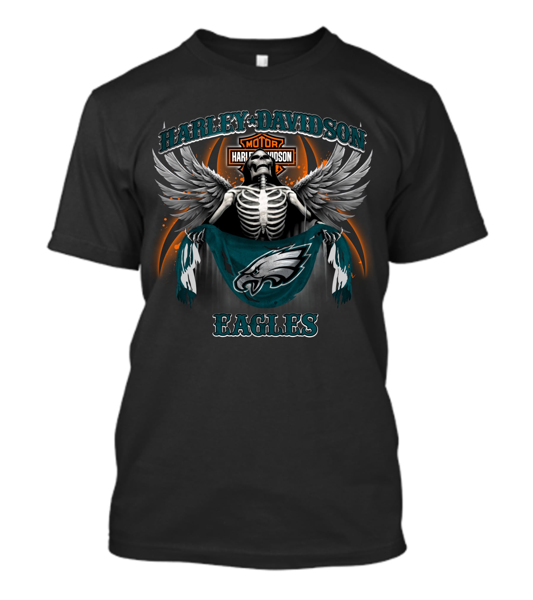 Harley Davidson Motor Eagles T-Shirt
