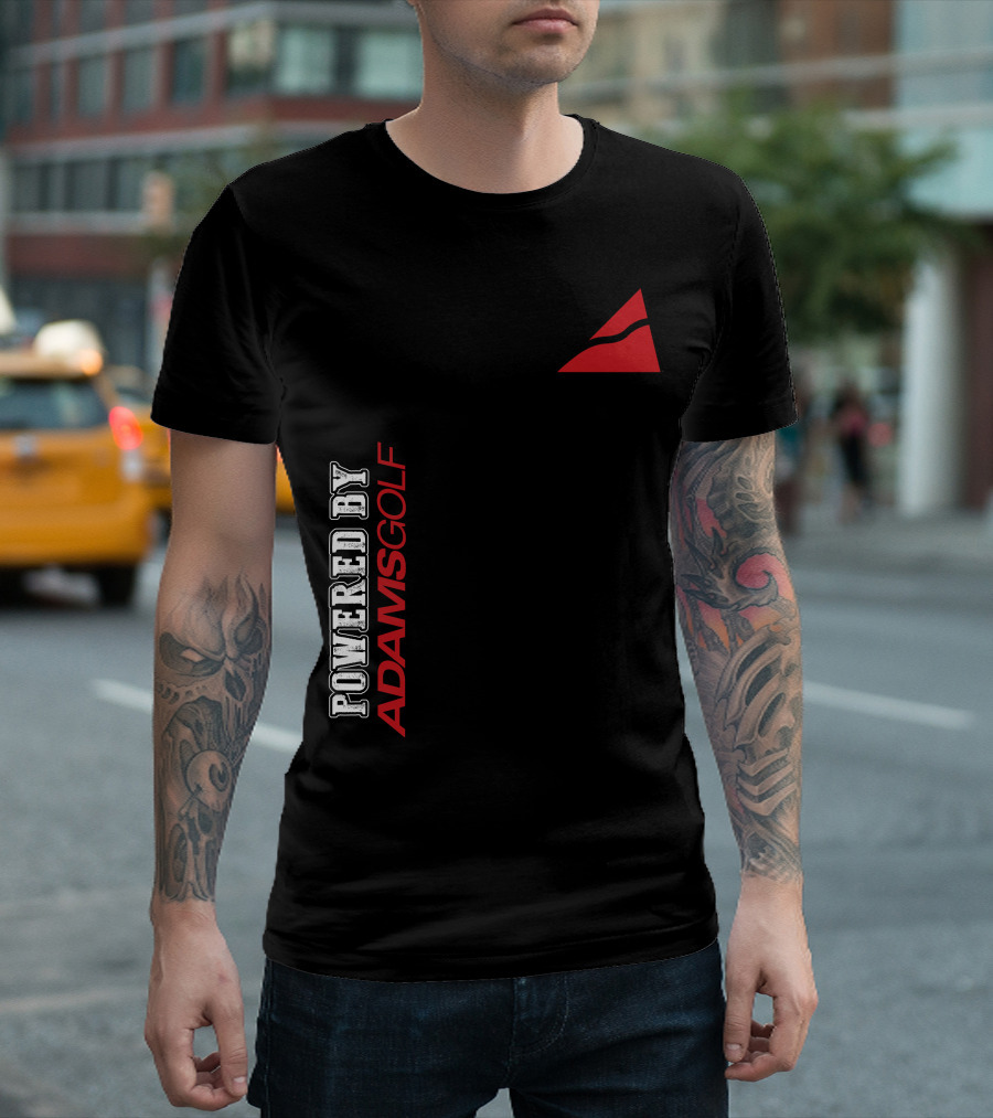 POWERED BY ADAMS GOLF T-Shirt