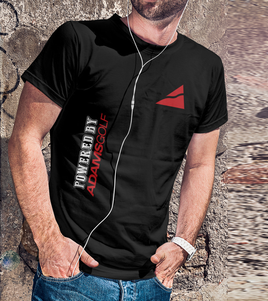 Powered By Adams Golf T-Shirt
