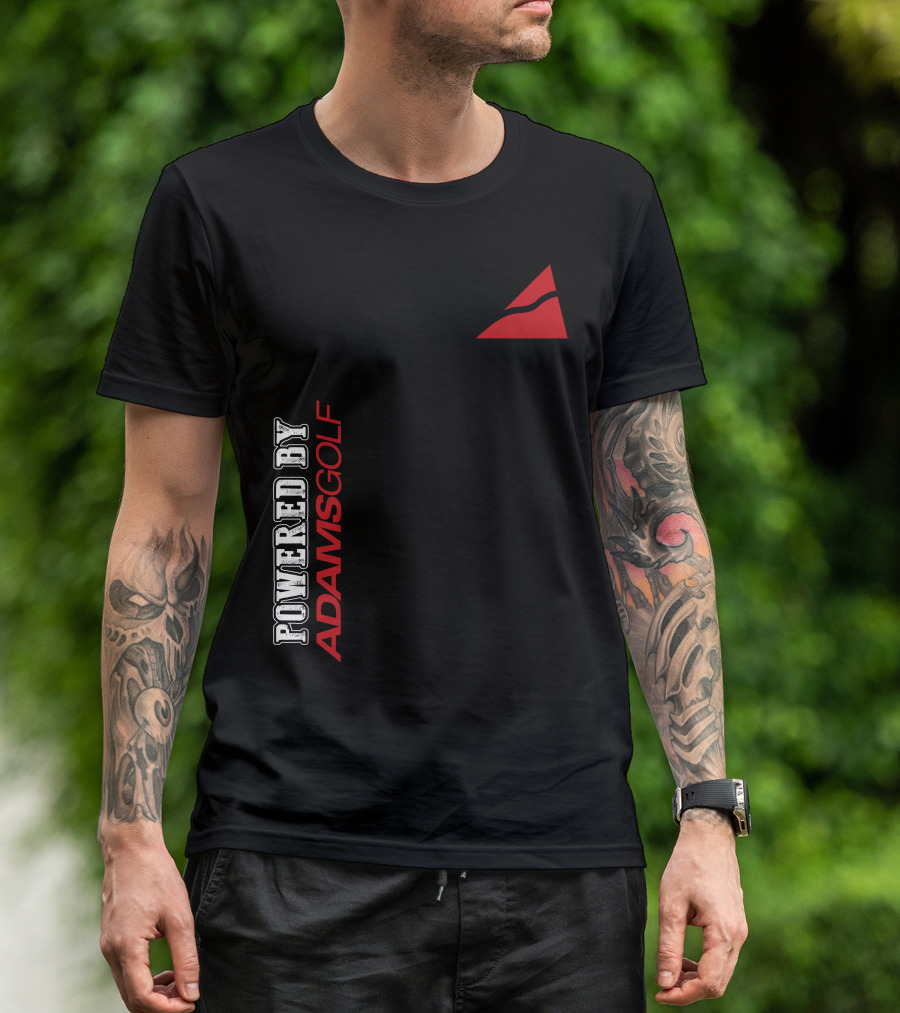 Powered By Adams Golf T-Shirt