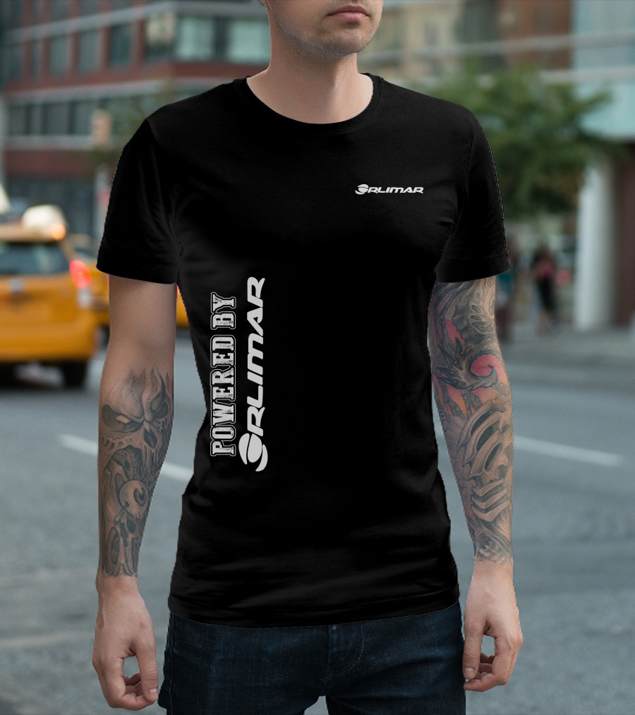 Powered by Orlimar T-Shirt