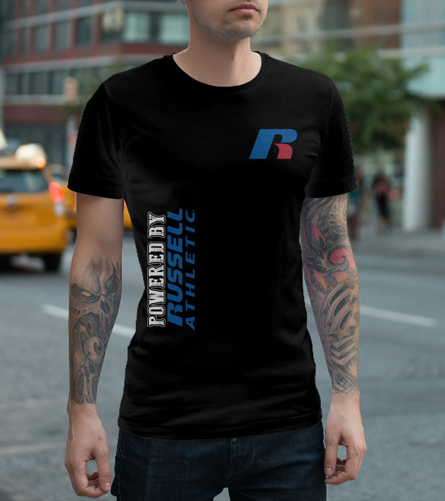 Powered by Russell Athletic R T-Shirt