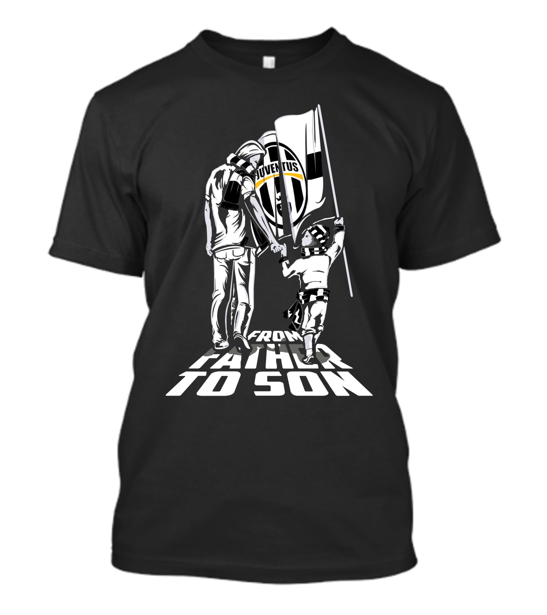 Juventus From Father To Son T-Shirt