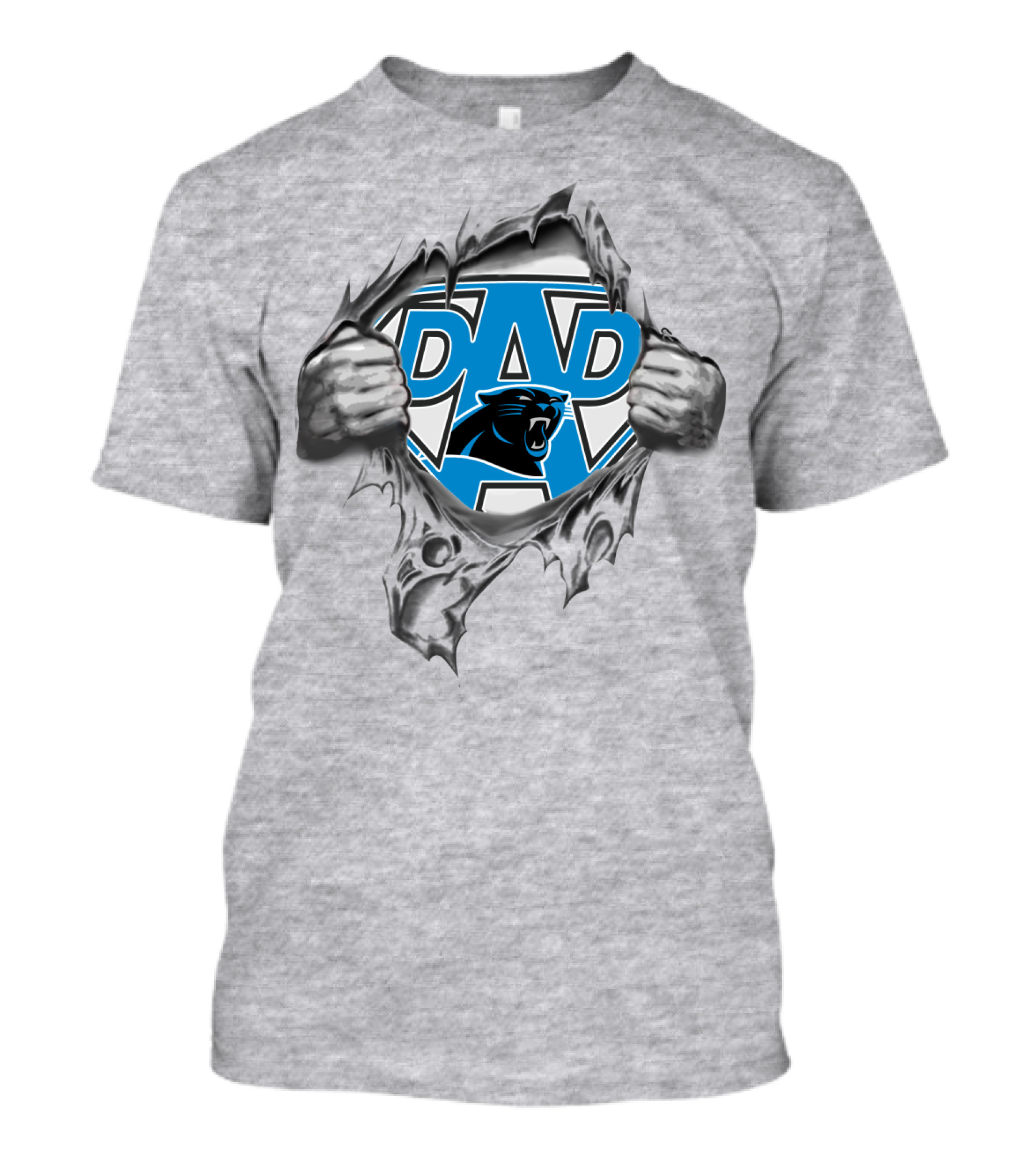 Carolina Panthers Super Dad Tear-Away T-Shirt