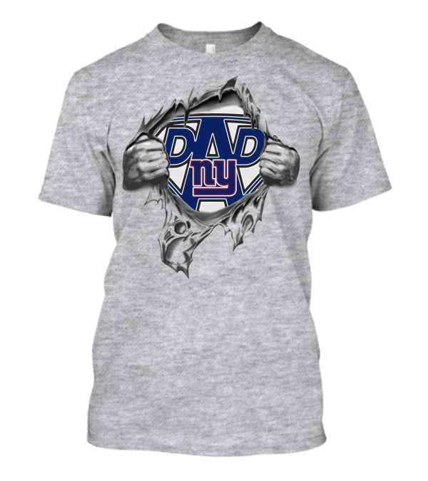 Super Dad NY Giants Logo Hero T-Shirt