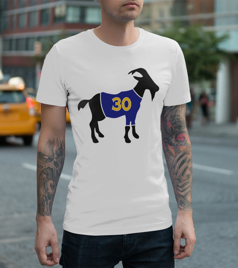Stephen Curry GOAT 30 Jersey T-Shirt