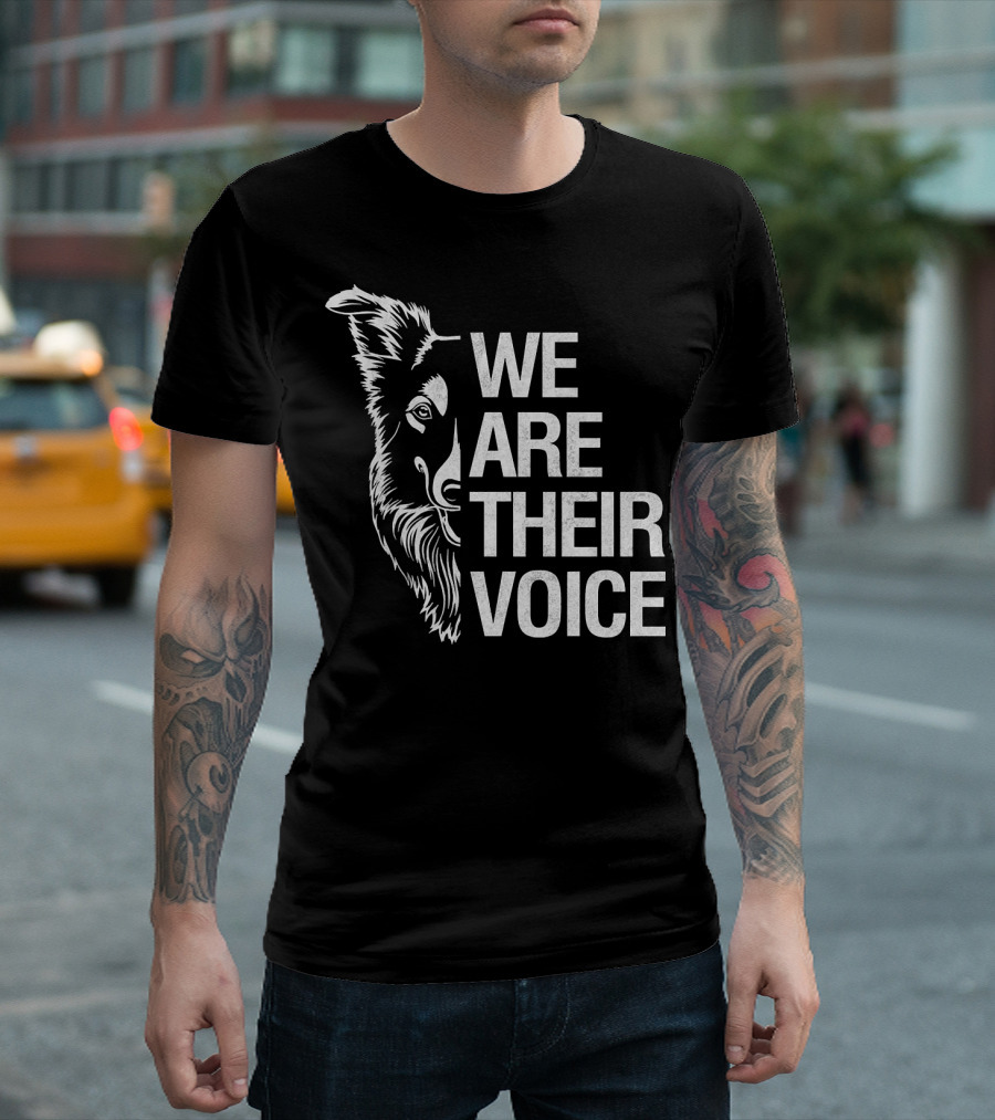 We Are Their Voice Dog and Dog Owner 169 T-Shirt