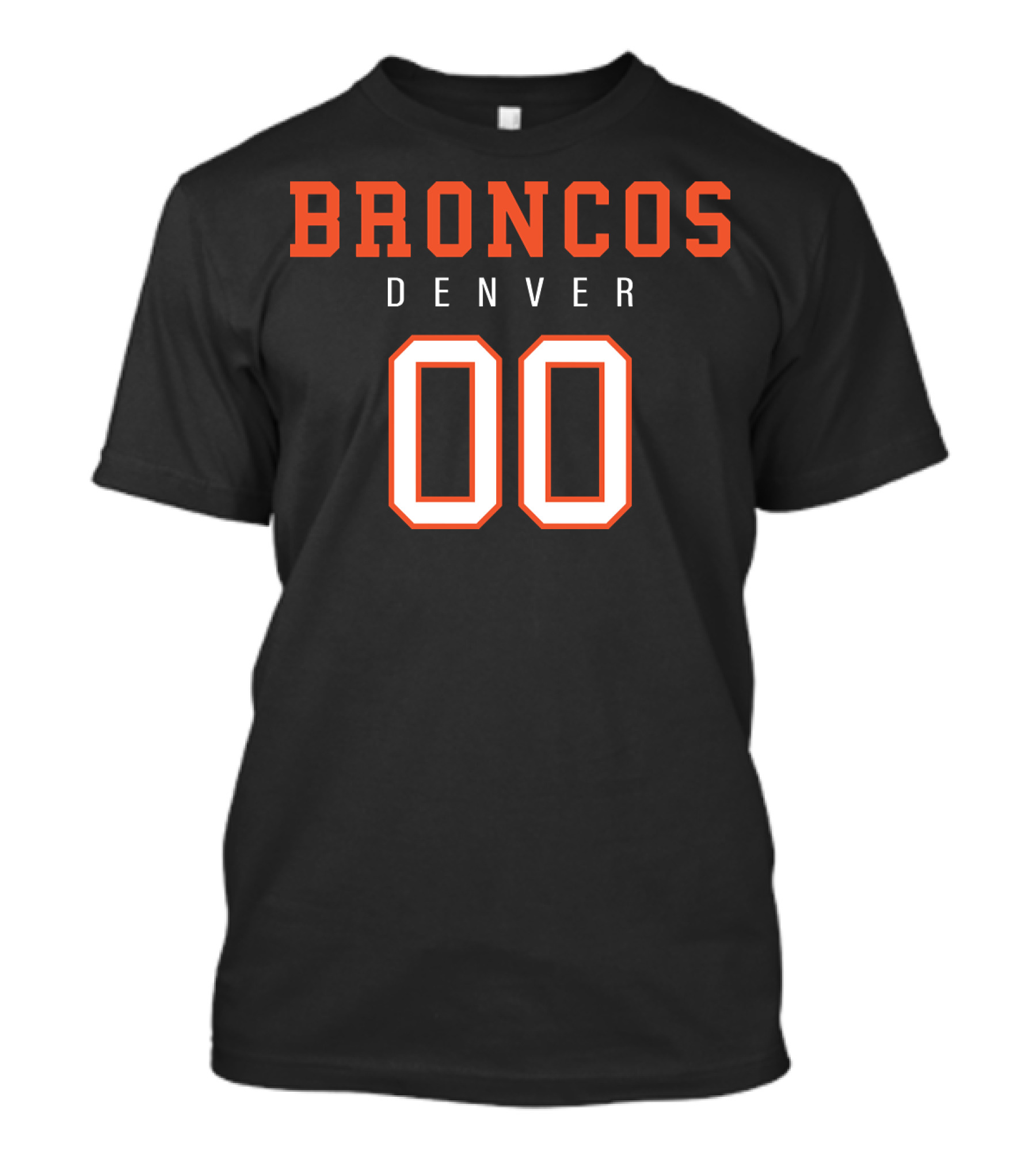 Broncos Denver 00 Fans T-Shirt