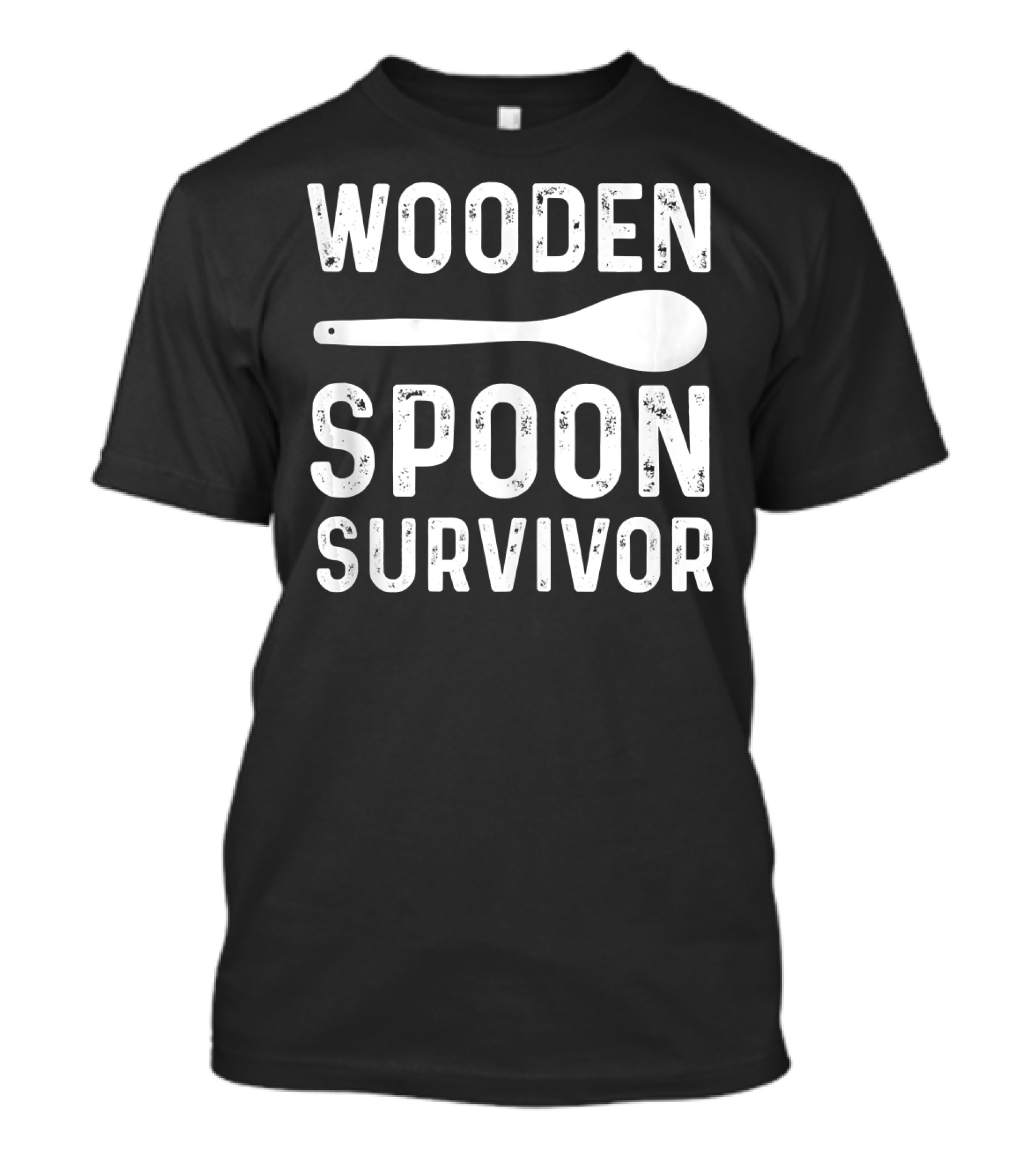 WOODEN SPOON SURVIVOR SARCASTIC FUNNY NOVELTY T-Shirt