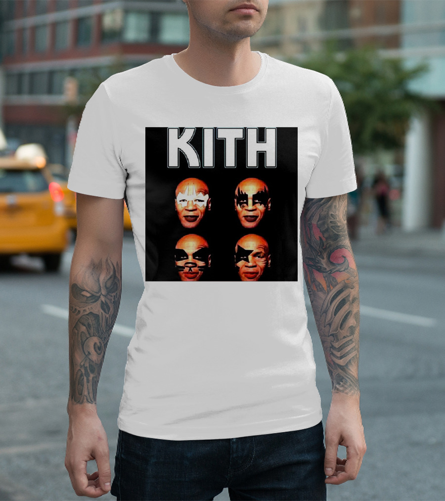 KITH Face Paint Parody with Makeup Styles T-Shirt