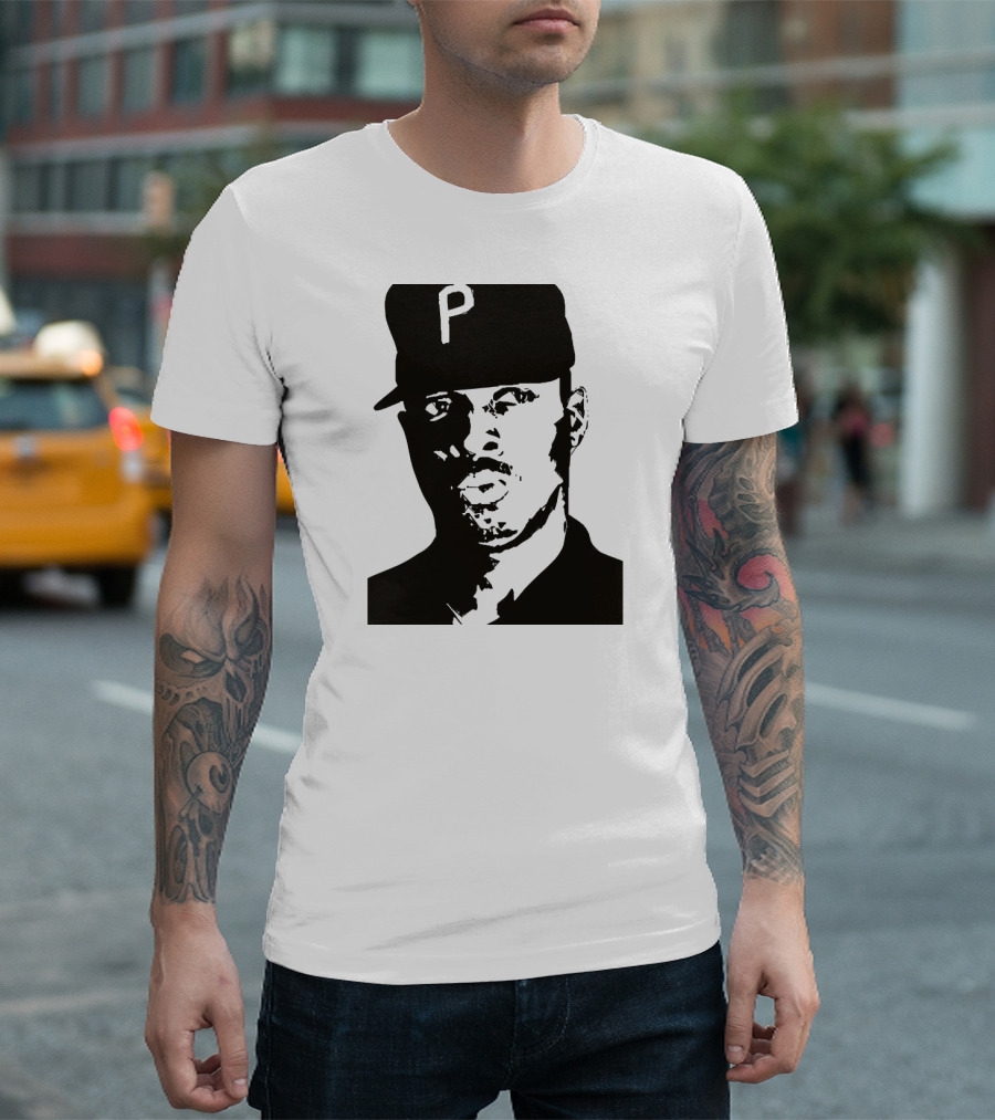 Chuck D Black Power P Hat Iconic T-Shirt