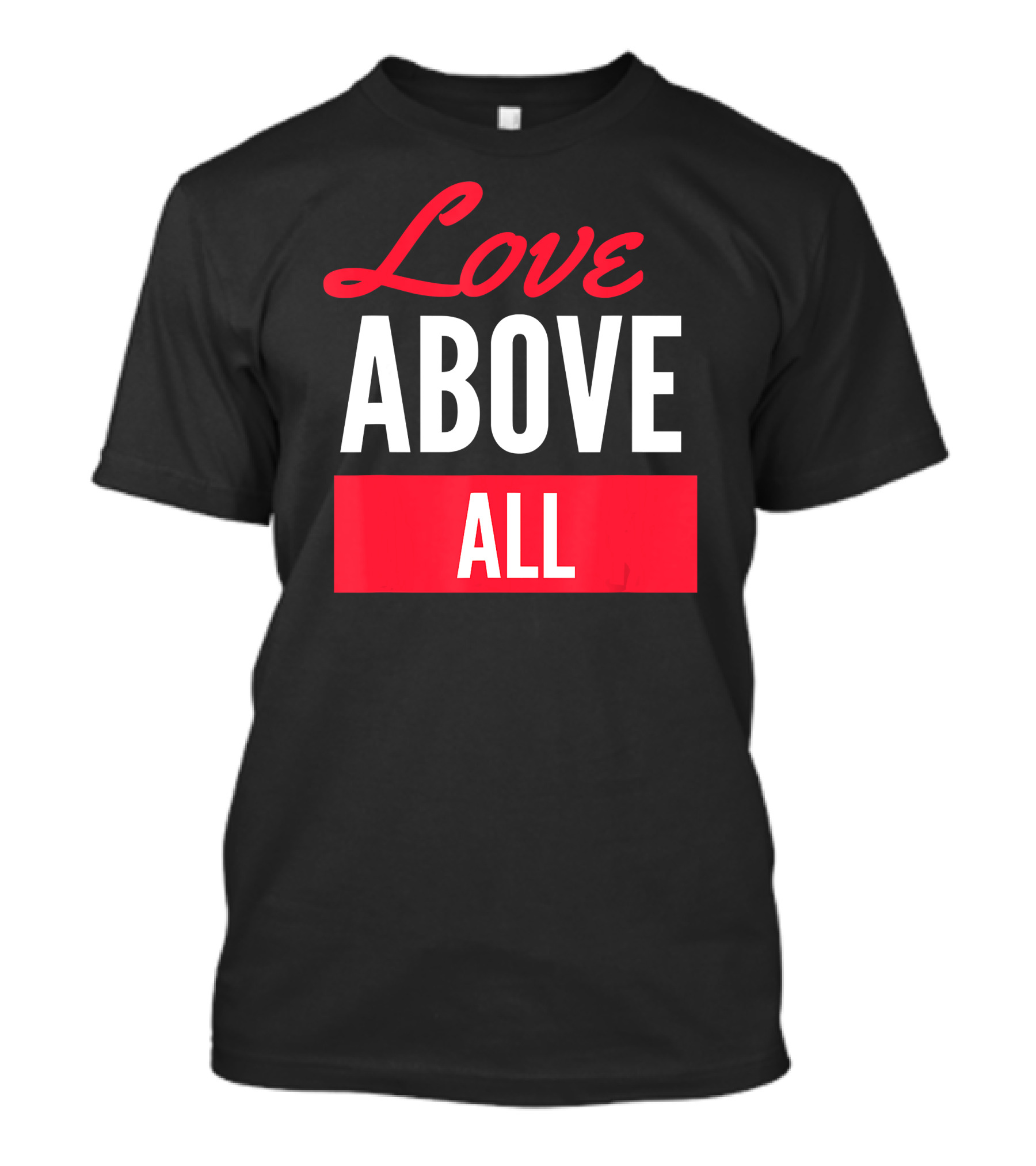 Love Above All Yoga Meditation Love Is Love T-Shirt