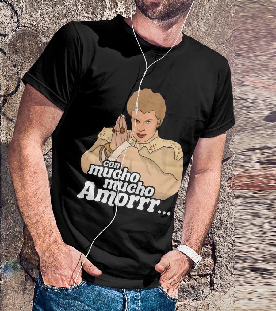 Con Mucho Mucho Amorrr Vintage Style Iconic T-Shirt