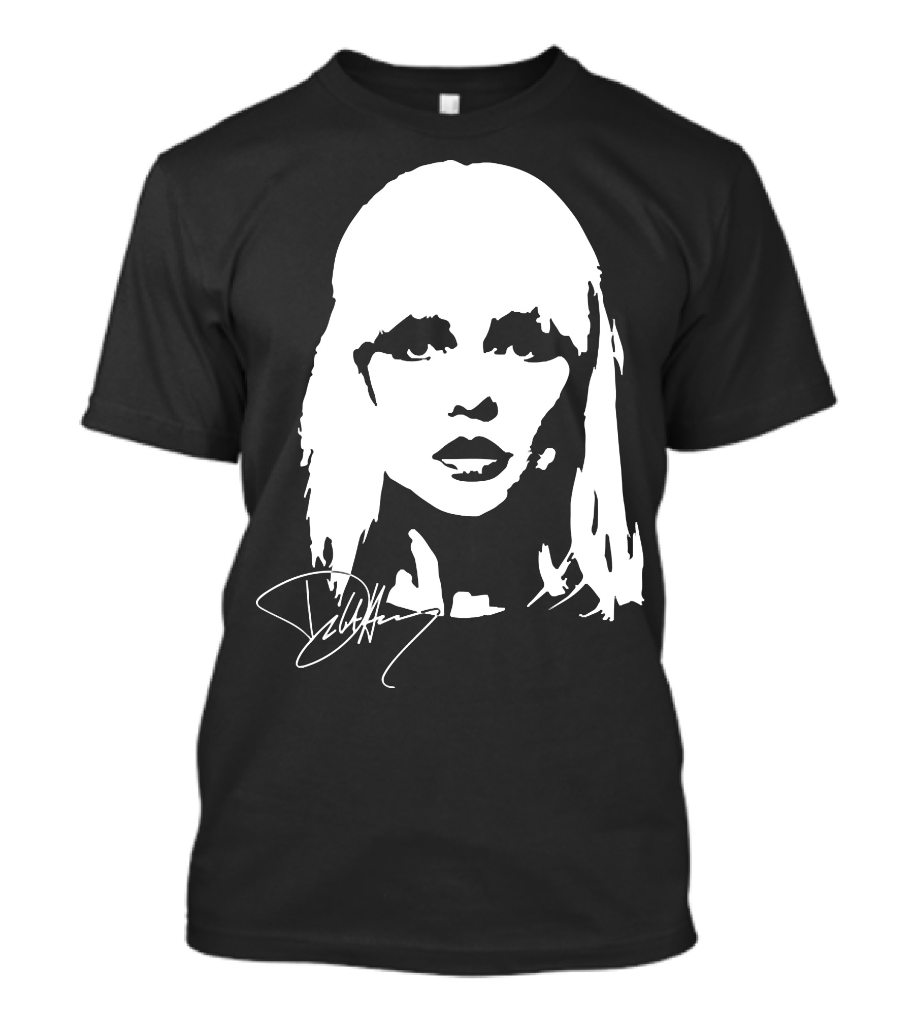 Debbie Harry Silhouette With Signature T-Shirt