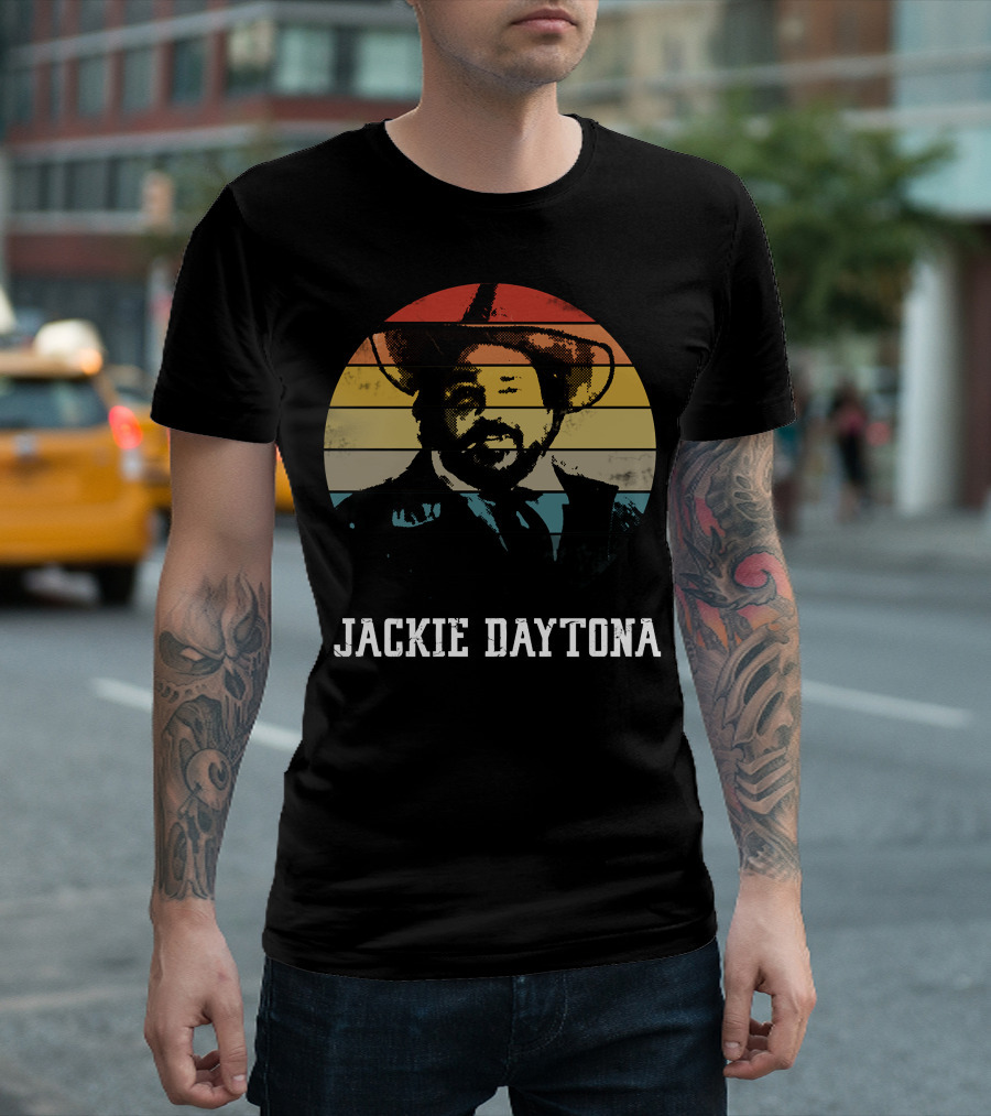 Jackie Daytona Retro Western Cowboy Hat T-Shirt