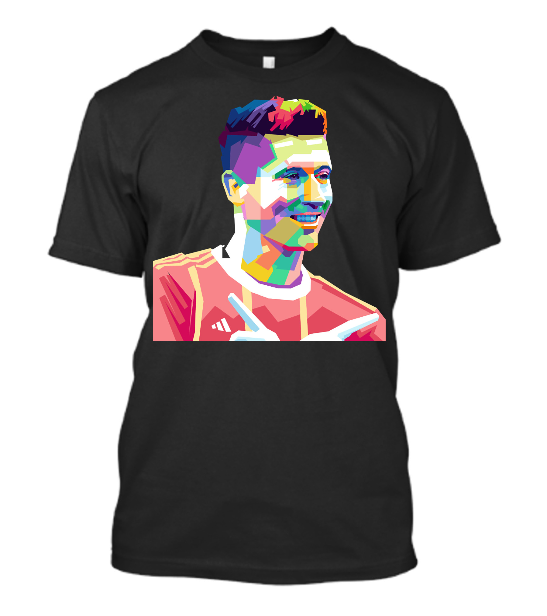 LEWANDOWSKI Colorful Geometric T-Shirt
