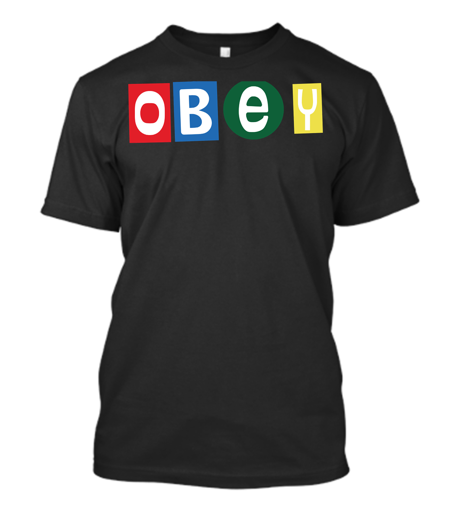 Obey Big Shot J Hope OBEY 15 Bold Color Blocks T-Shirt