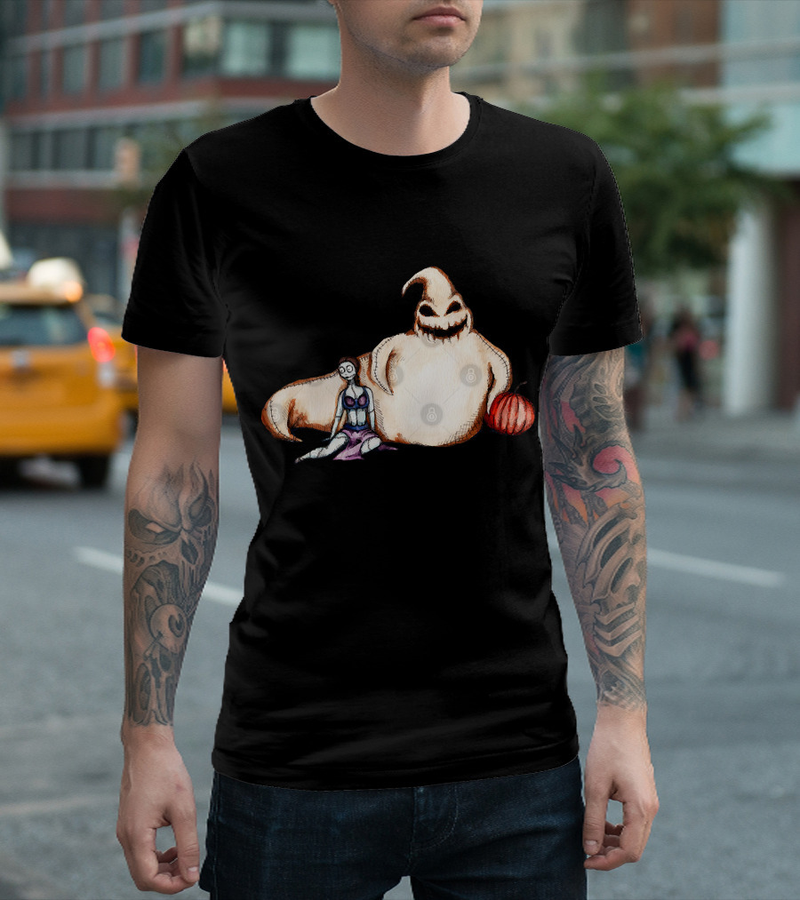 Oogie Boogie and Sally with Pumpkin T-Shirt