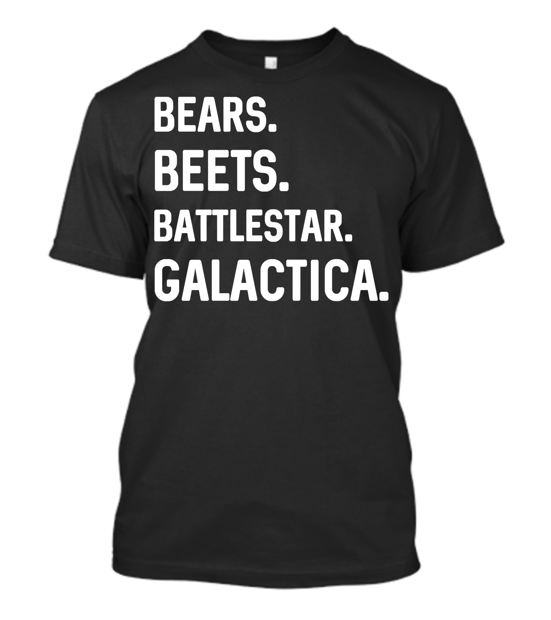 Bears Beets Battlestar Galactica The Office Jim Halpert Dwight Schrute T-Shirt
