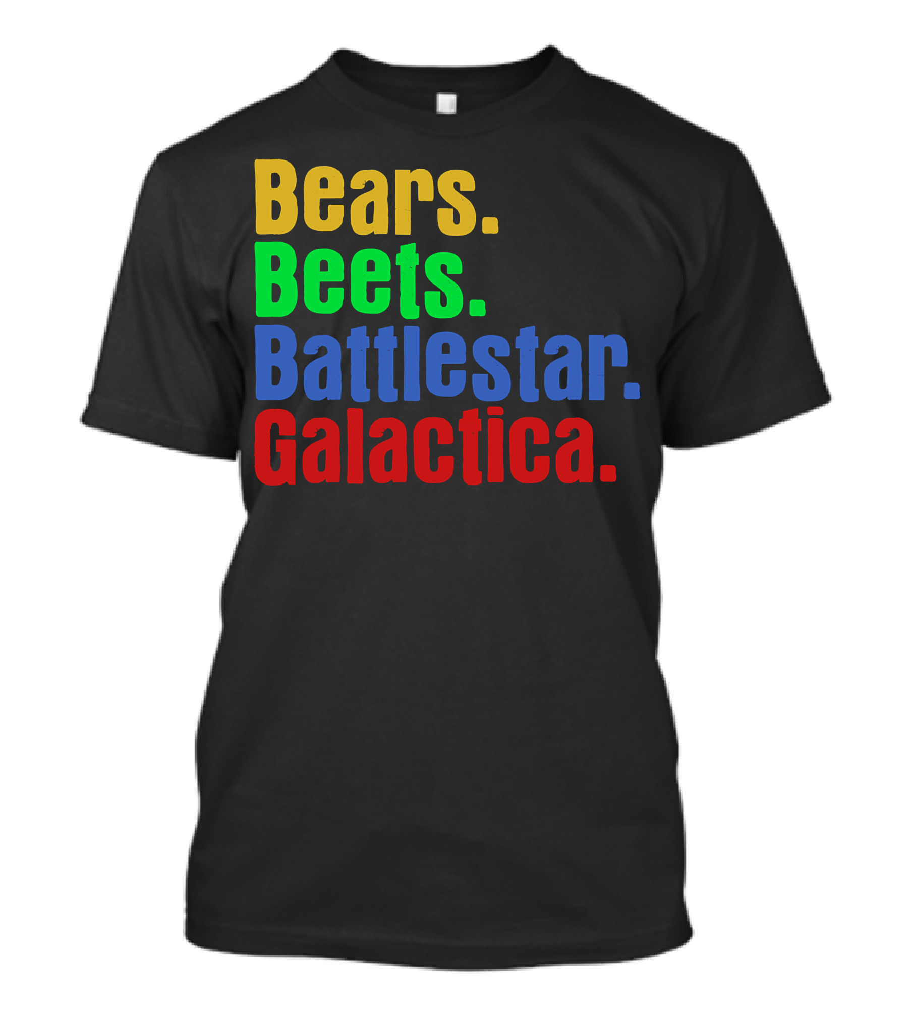 Bears Beets Battlestar Galactica The Office TV Show T-Shirt