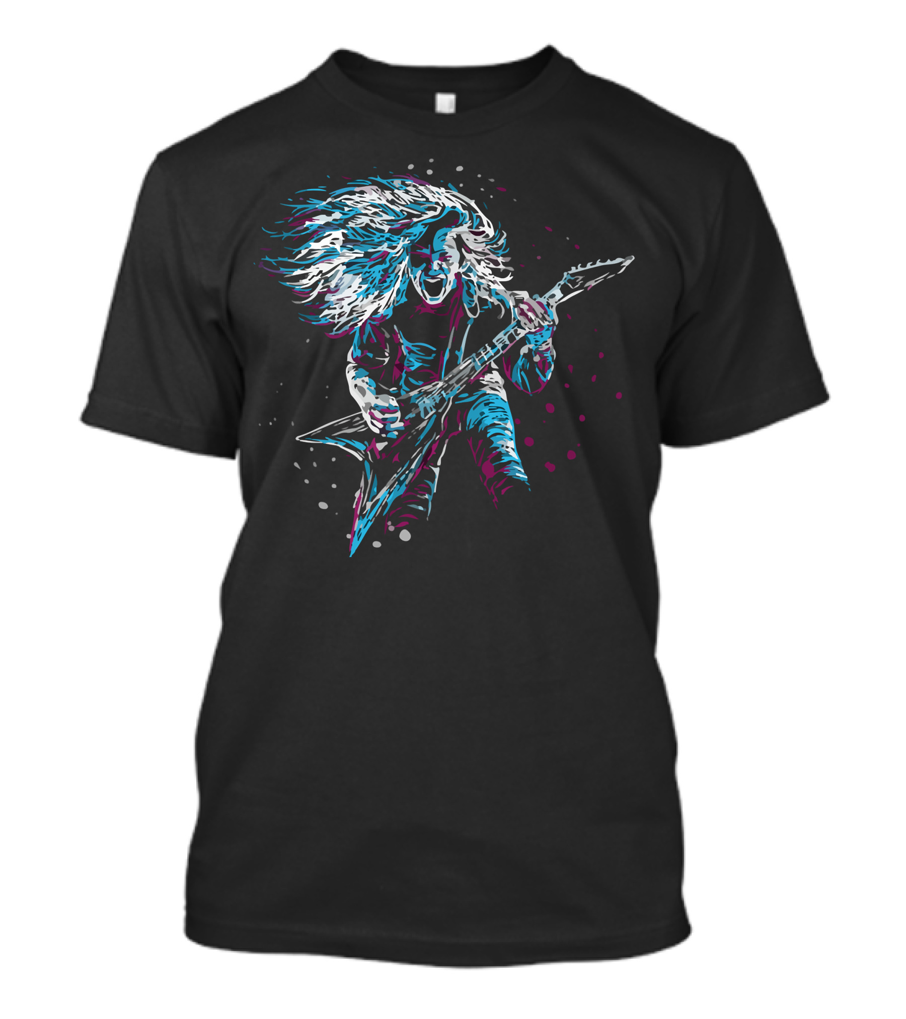 Rip Eddie Van Halen Electric Guitar T-Shirt
