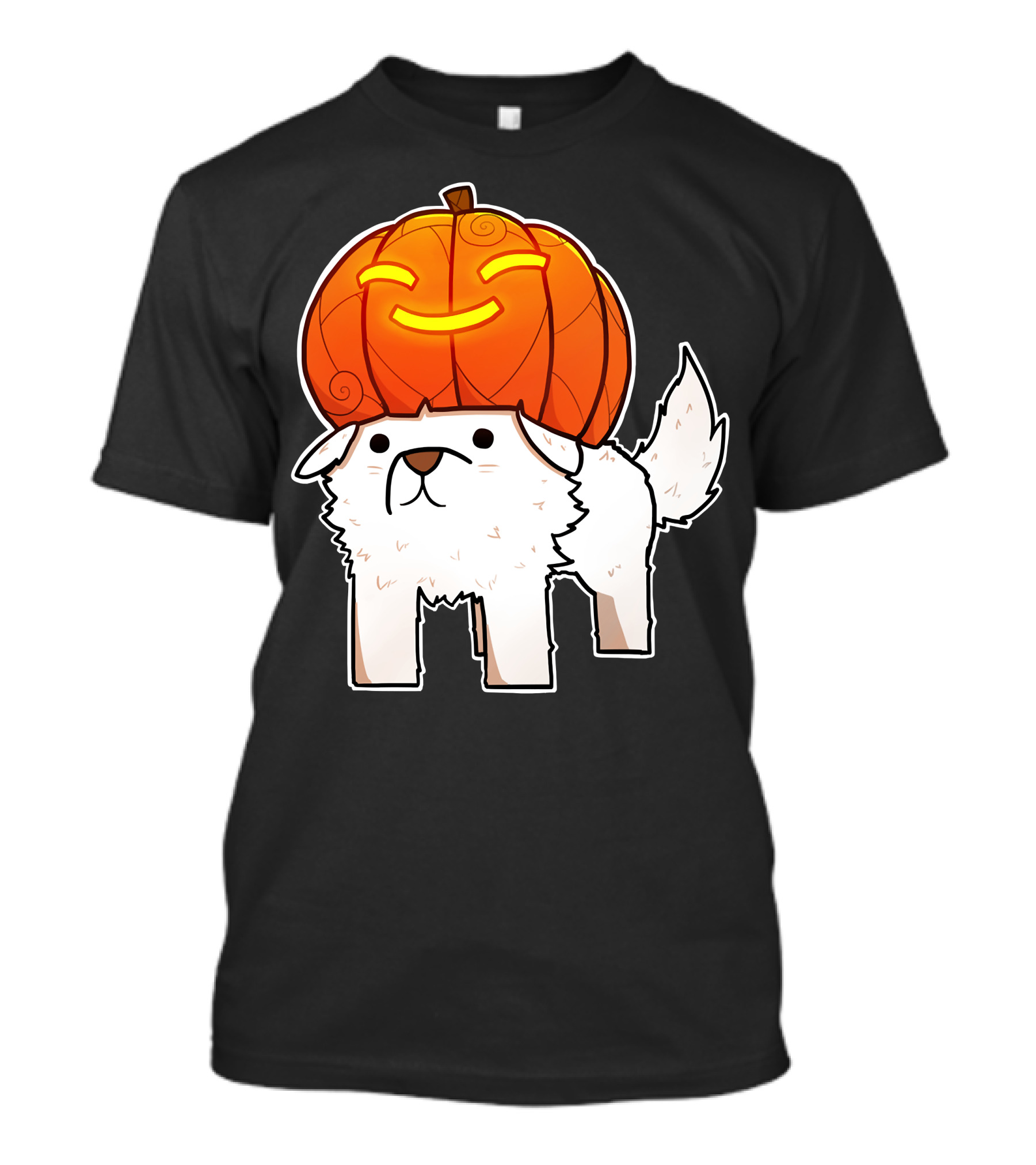 Halloween Pumpkin Dog T-Shirt
