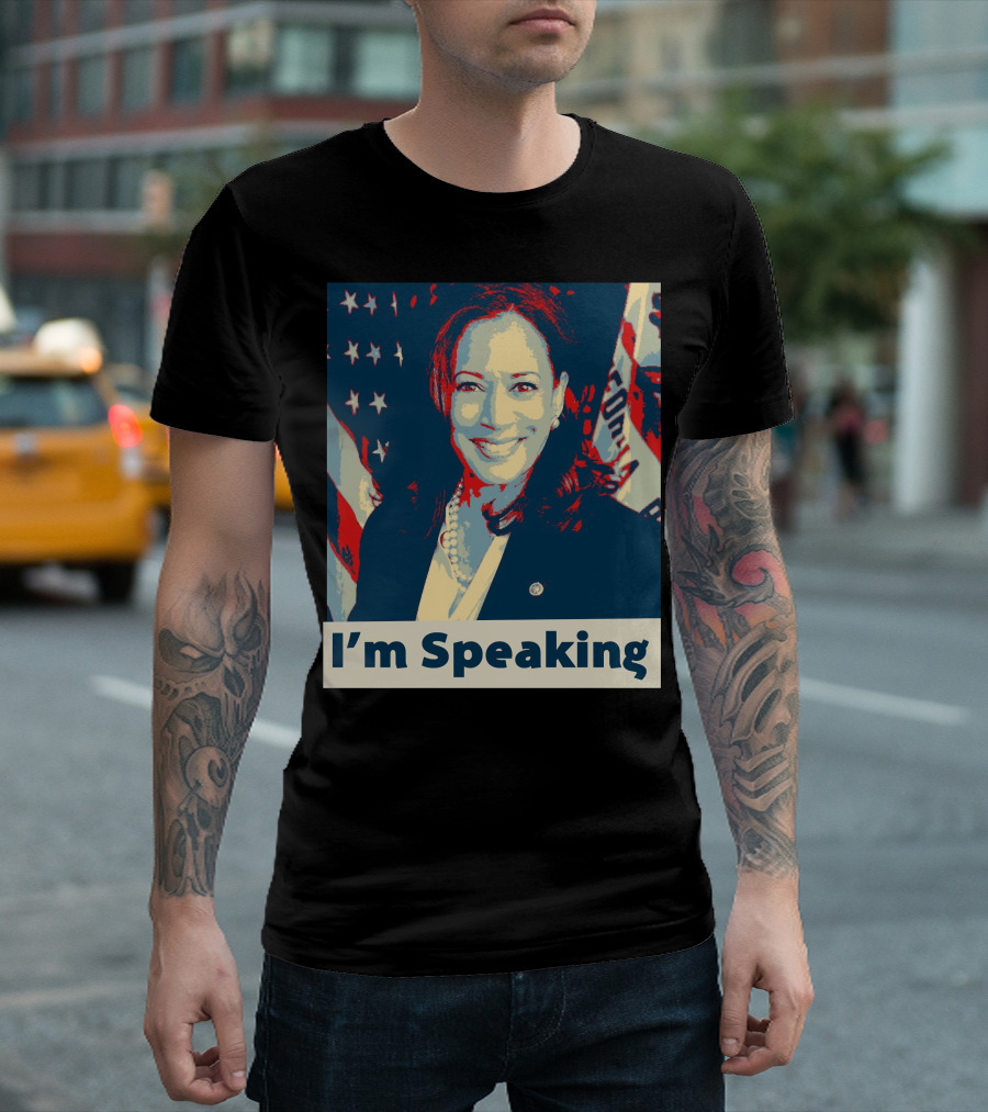 I'm Speaking Kamala Harris Vintage T-Shirt