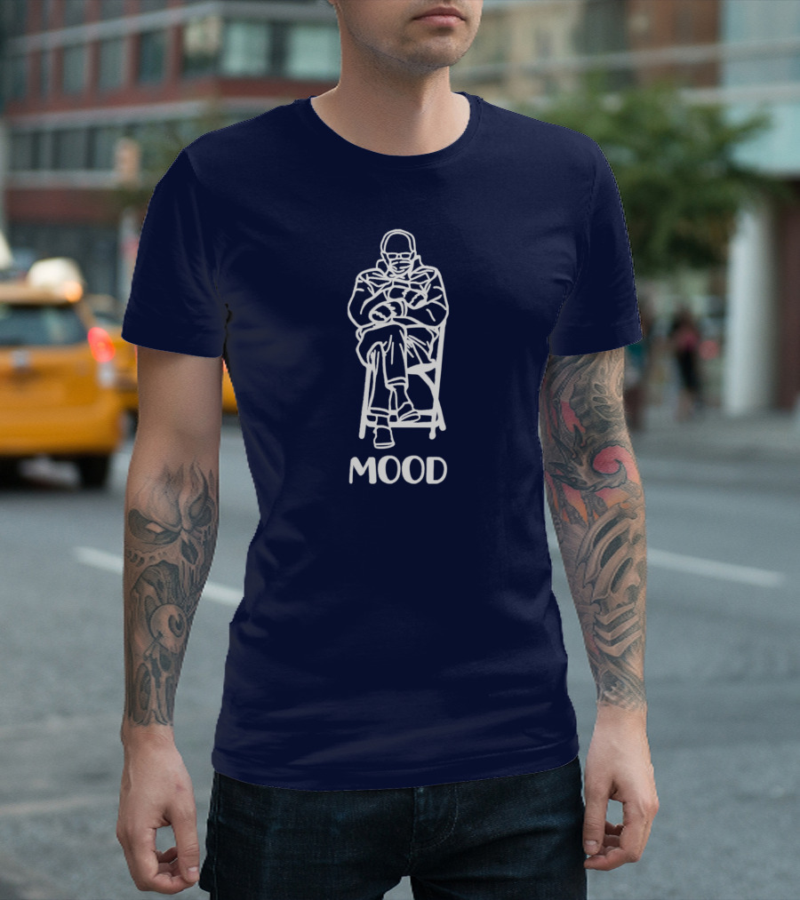 Mood Meme Sanders Mittens Inauguration Sitting T-Shirt