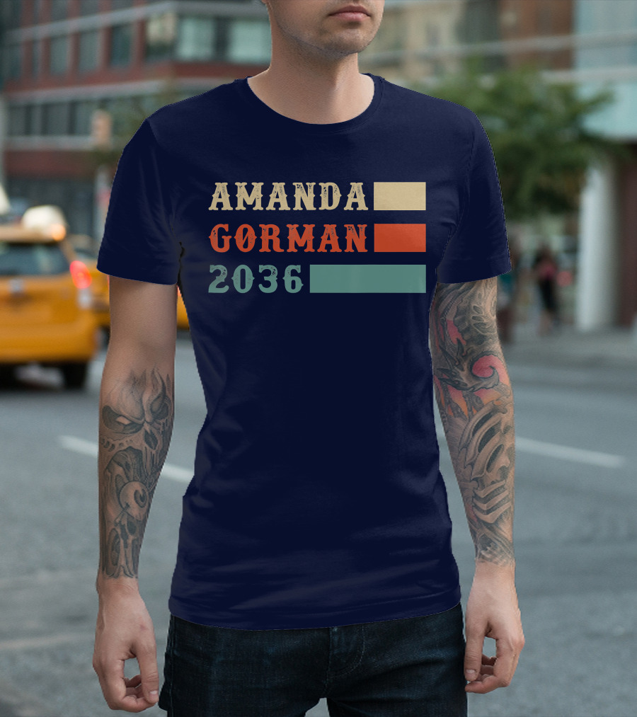 Amanda Gorman 2036 Vintage Poet T-Shirt