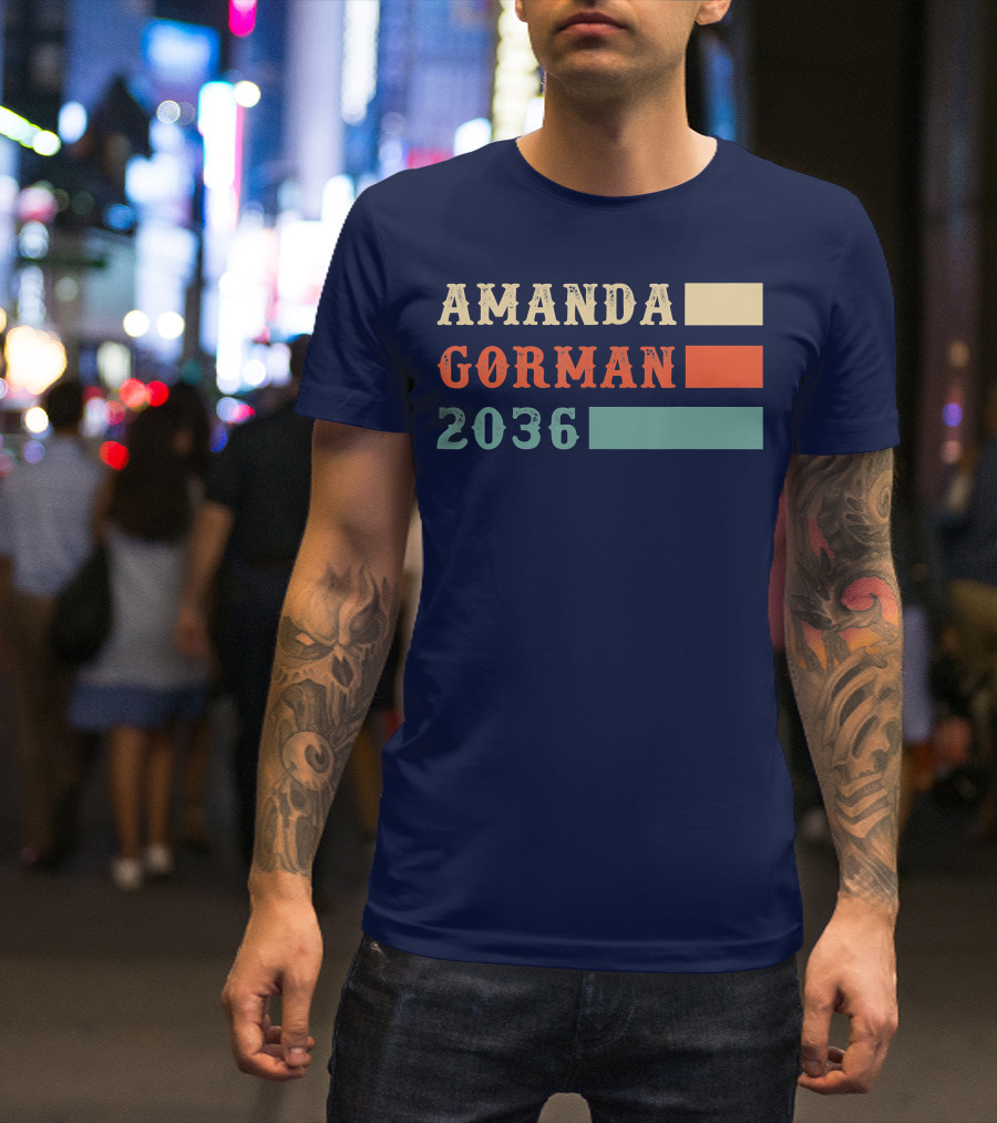 Amanda Gorman 2036 Vintage Poet T-Shirt