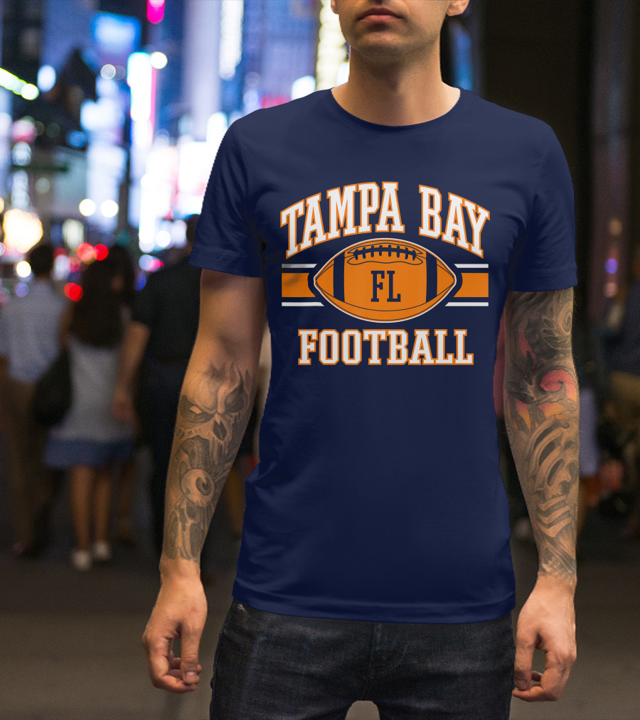 Vintage Tampa Bay Football FL Gameday T-Shirt
