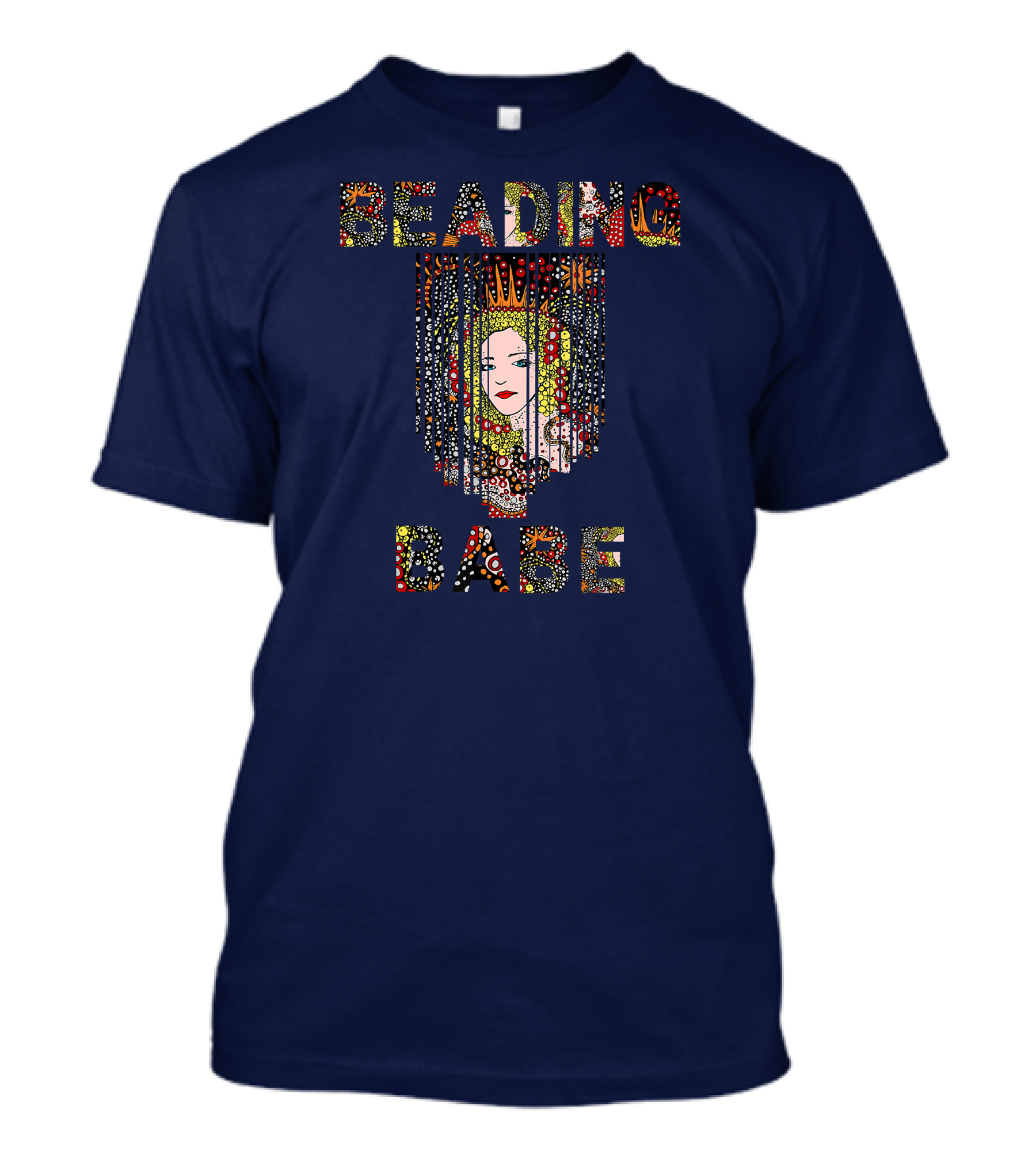 Beading Babe Artistic Jewelry Crafting Hobbyist Queen T-Shirt