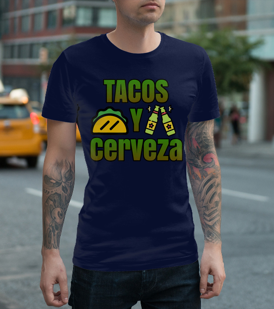 Tacos Y Cerveza Cinco De Mayo Beer Fest T-Shirt
