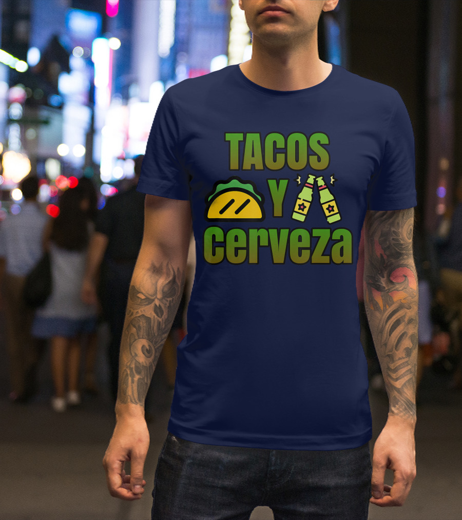 Tacos Y Cerveza Cinco De Mayo Beer Fest T-Shirt